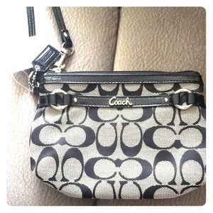 New Coach wristlet with bonus Coach wallet